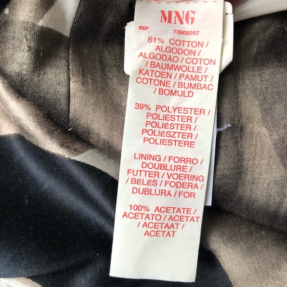 Mango Suit Multicolored Patterned A Line Skirt with Pockets, 8 - Picture 7 of 9